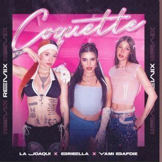 Capa do Single/EP "Coquette (remix) (part. Yami Safdie y La Joaqui)", de Briella