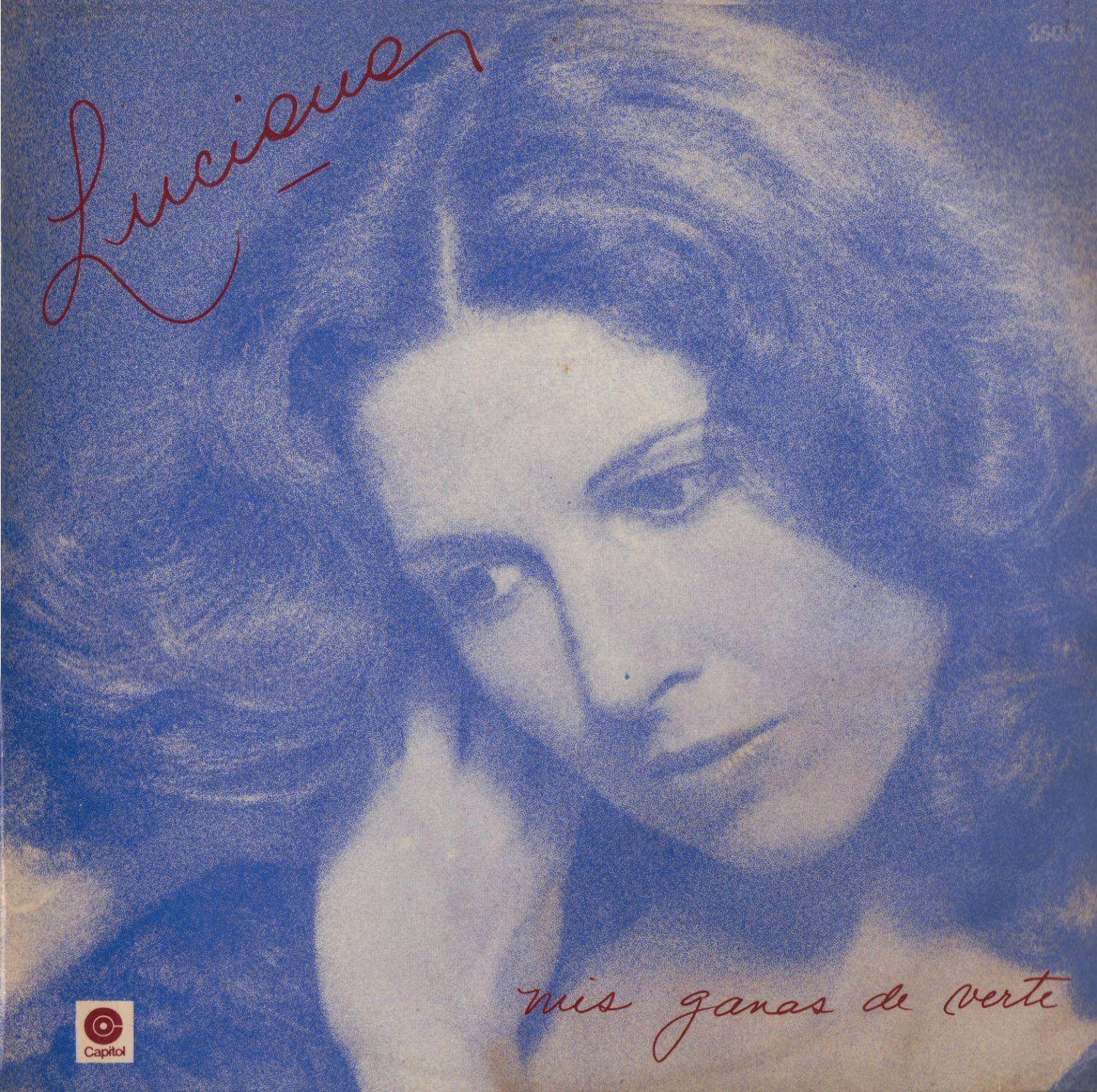 Portada de Álbum "Mis Ganas de Verte", de Luciana