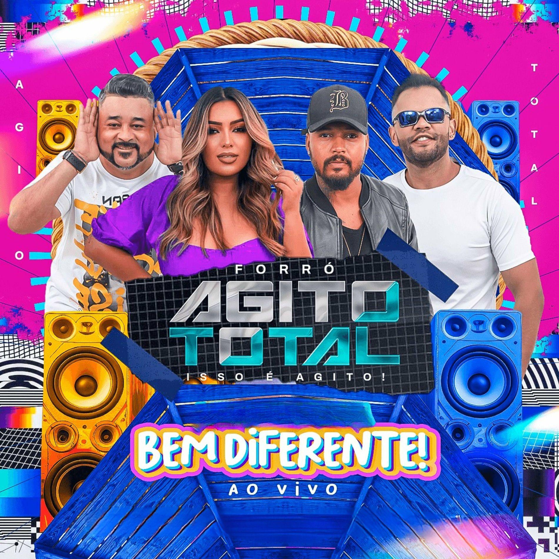 Portada de Sencillo/EP "Bem Diferente!", de Forró Agito Total