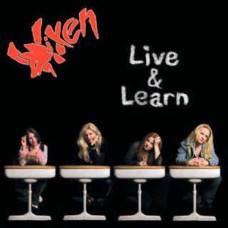 Capa do Álbum "Live & Learn", de Vixen