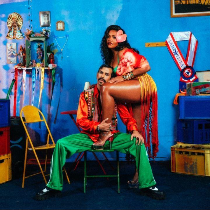 Portada de Sencillo/EP "A Lambadeira (part. Felipe Cordeiro)", de Gaby Amarantos