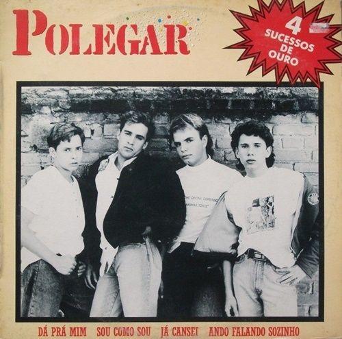 Capa do Álbum "4 Sucessos de Ouro", de Polegar