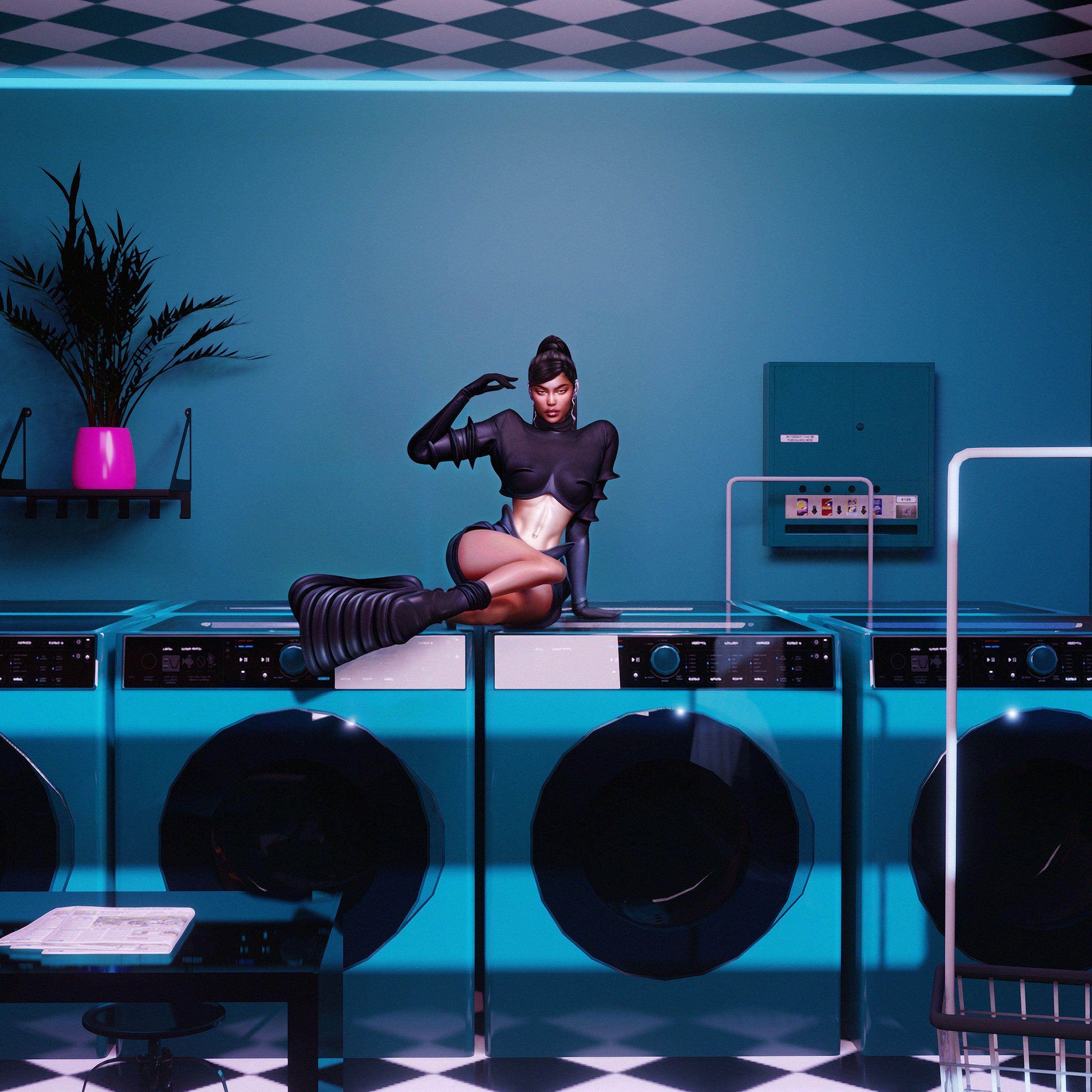 Album cover of "LAUNDRYMAT" by Bar Hoffman