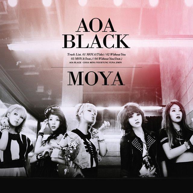 Capa do álbum "MOYA", de AOA