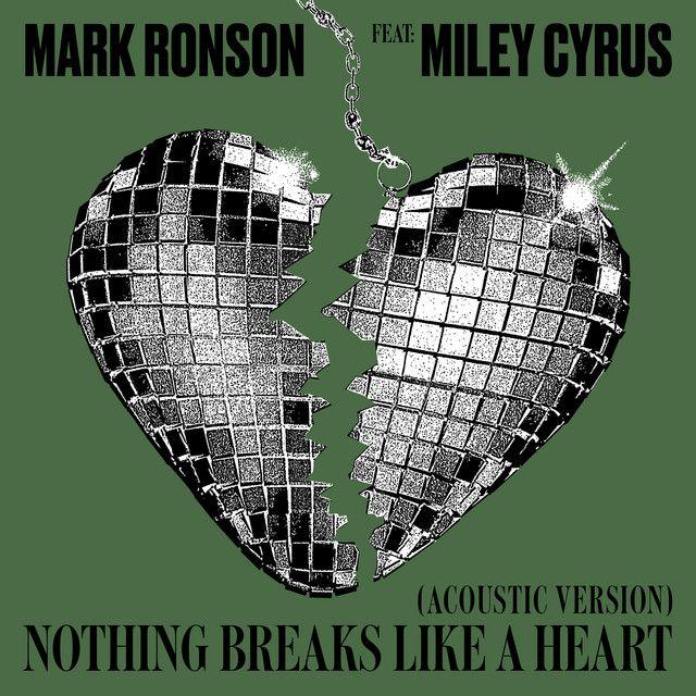 Portada del álbum "Nothing Breaks Like a Heart (Acoustic Version)", de Miley Cyrus