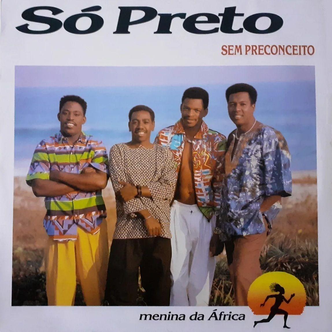 Album cover of "Menina Da África" by Só Preto Sem Preconceito