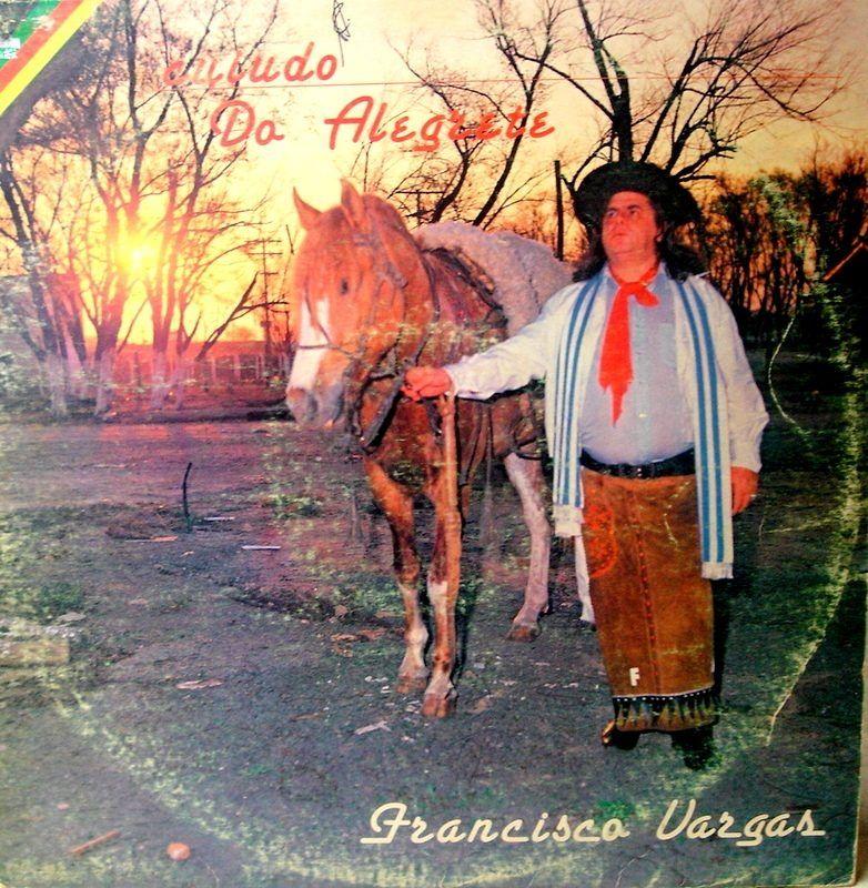 Portada de Álbum "Cuiúdo do Alegrete", de Francisco Vargas
