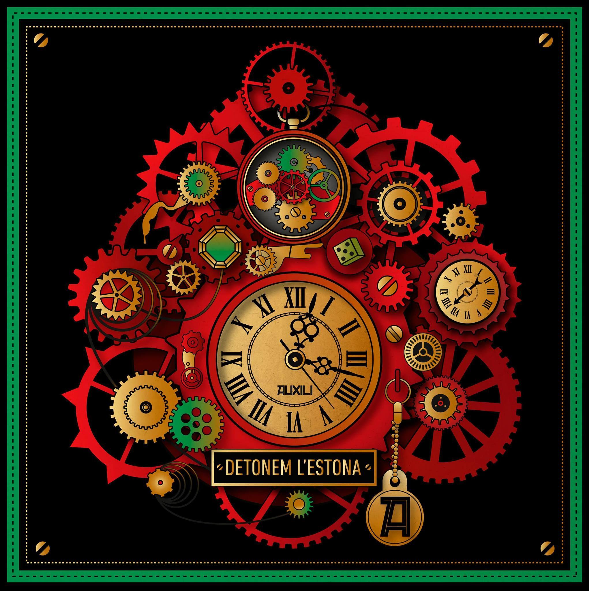 Portada de Sencillo/EP "Detonem L'estona", de Auxili