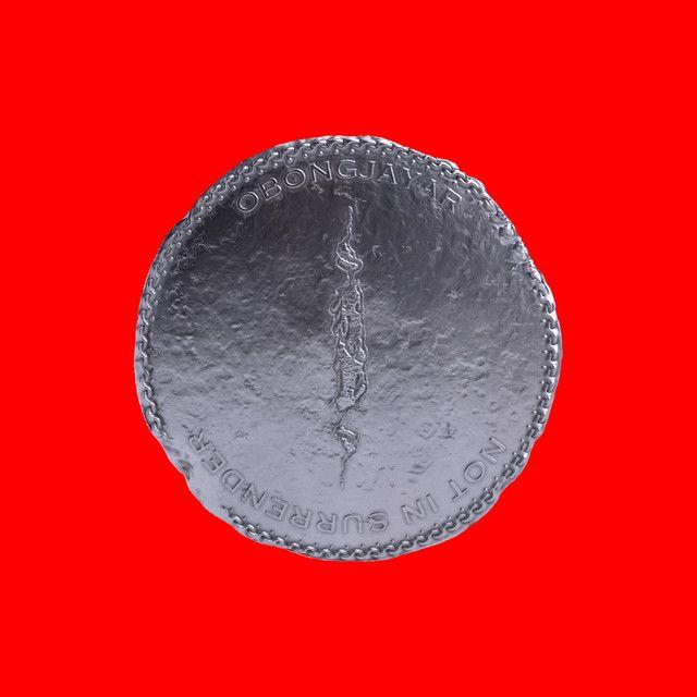 Portada de Sencillo/EP "Not In Surrender", de Obongjayar
