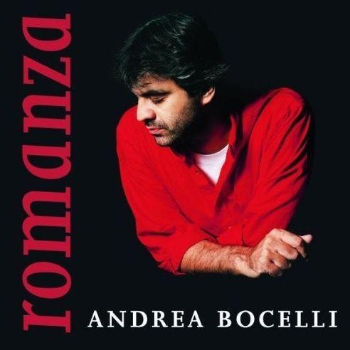 Portada del álbum "Romanza", de Andrea Bocelli