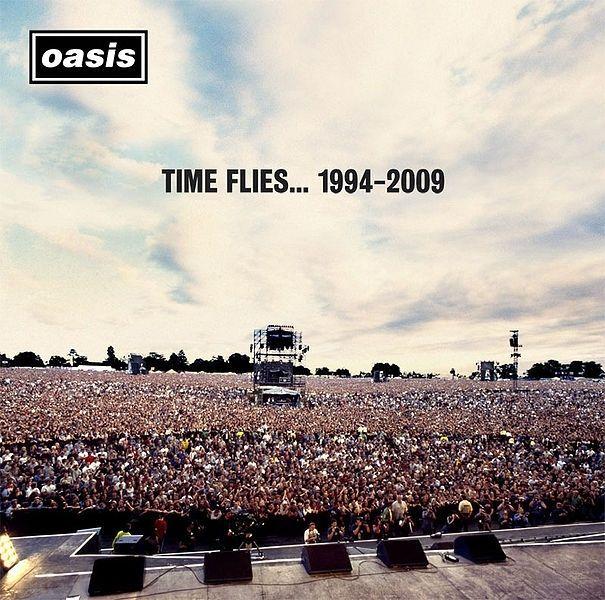 Portada de Álbum "Time Flies... 1994-2009", de Oasis