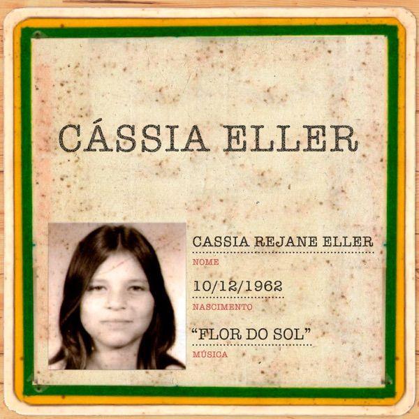 Portada del álbum "Flor do Sol", de Cássia Eller