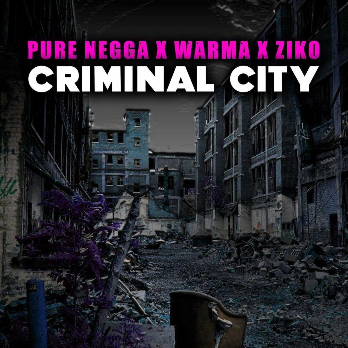 Capa do álbum "Criminal City", de Pure Negga