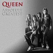 Capa do Álbum "Absolute Greatest", de Queen
