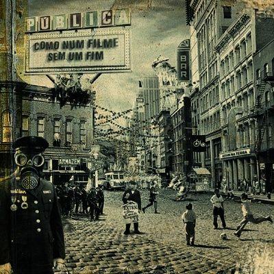 Capa do Álbum "Como Num Filme Sem Um Fim", de Pública