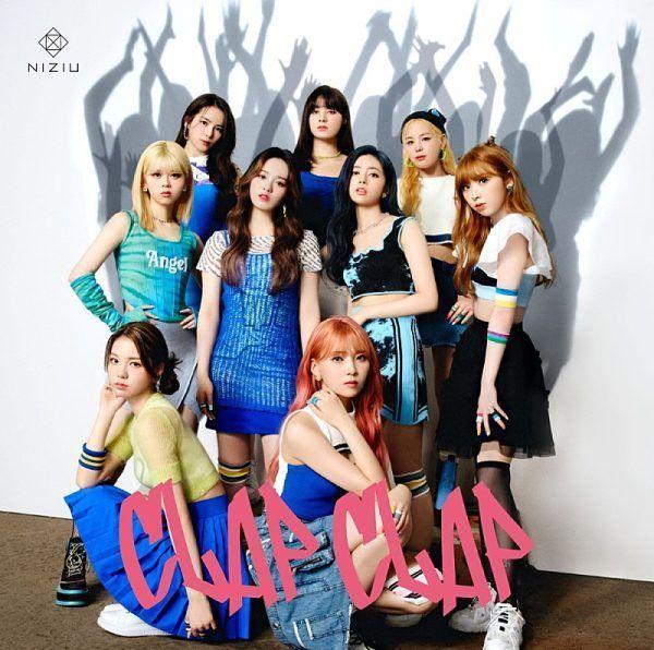 Capa do Single/EP "CLAP CLAP", de NiziU