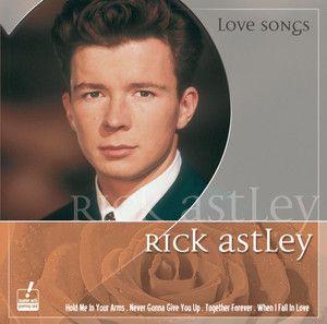 Portada de Álbum "Love Songs", de Rick Astley