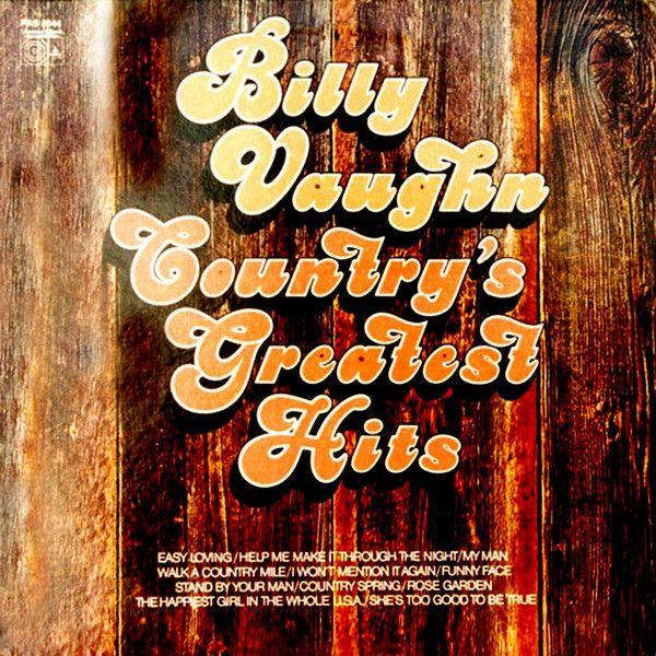 Capa do álbum "Country's Greatest Hits", de Billy Vaughn