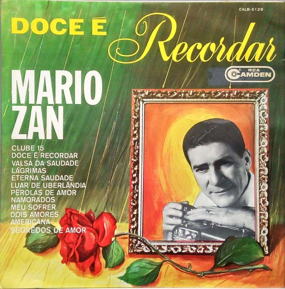 Portada del álbum "Doce É Recordar", de Mario Zan