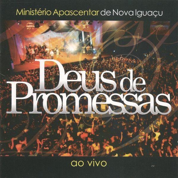 Portada de Álbum "Deus de Promessas (Ao Vivo)", de Ministério Apascentar de Louvor (Toque No Altar)
