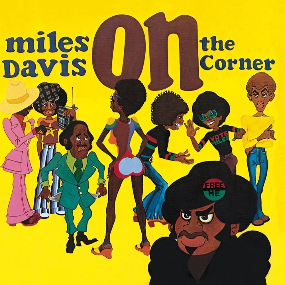 Portada del álbum "On The Corner", de Miles Davis