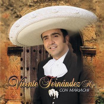 Album cover of "Con Mariachi" by Vicente Fernandez Jr.