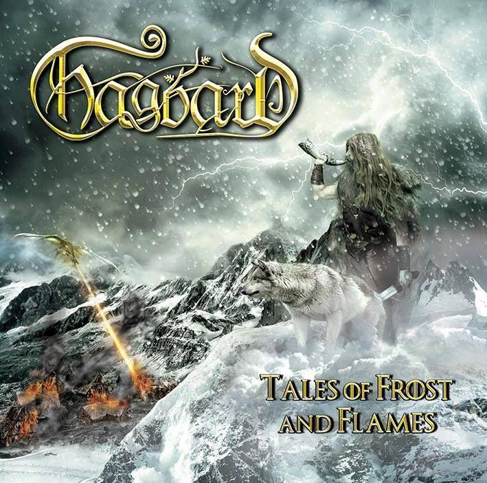 Capa do Álbum "Tales Of Frost And Flames", de Hagbard