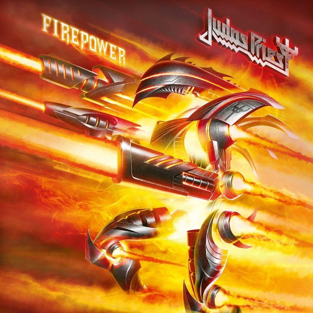 Portada de Álbum "Firepower ", de Judas Priest