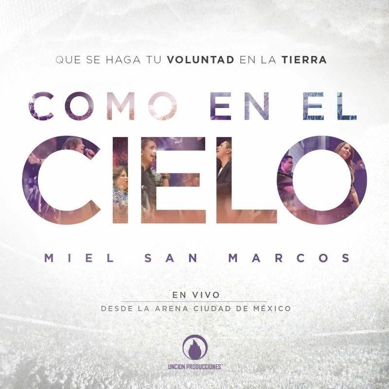 Portada de Álbum "Como En El Cielo", de Miel San Marcos