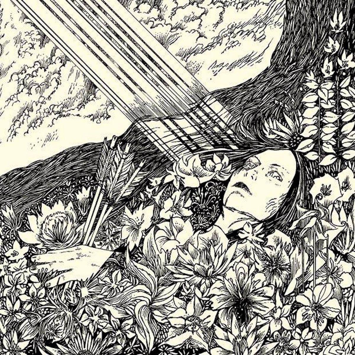 Capa do Álbum "Blood Moon Rise", de Jex Thoth