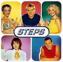 Portada de Álbum "Steptacular", de Steps