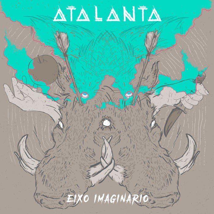 Capa do Single/EP "Eixo Imaginário", de Atalanta