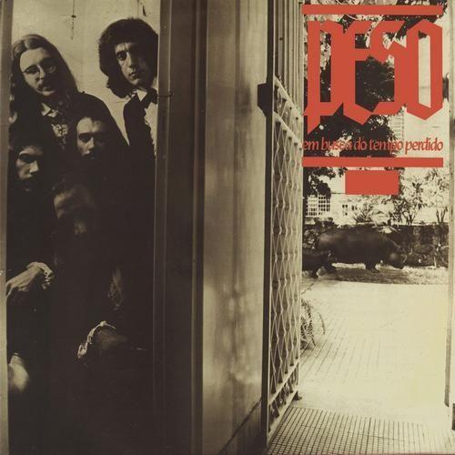 Portada de Álbum "Em Busca do Tempo Perdido", de O Peso