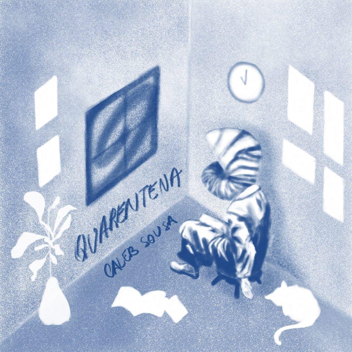 Single/EP cover of "Quarentena" by Caleb Sousa