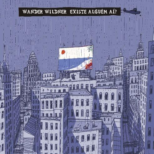 Portada de Álbum "Existe Alguém Ai?", de Wander Wildner