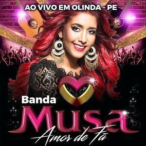 Portada de Álbum "Amor de Fã", de Banda Musa do Calypso