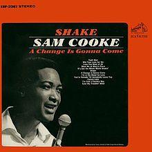 Capa do álbum "Shake", de Sam Cooke