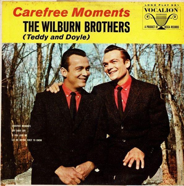 Portada de Álbum "Carefree Moments", de Wilburn Brothers