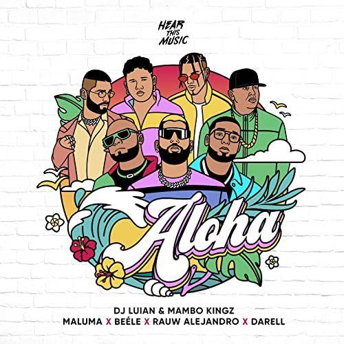 Capa do Álbum "Aloha", de Maluma