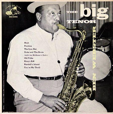 Portada del álbum "The Big Tenor", de Ben Webster