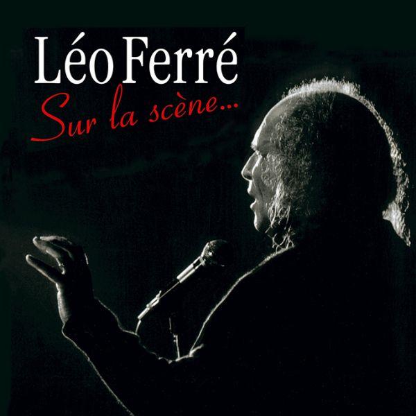 Portada del álbum "Sur La Scène...", de Léo Ferré