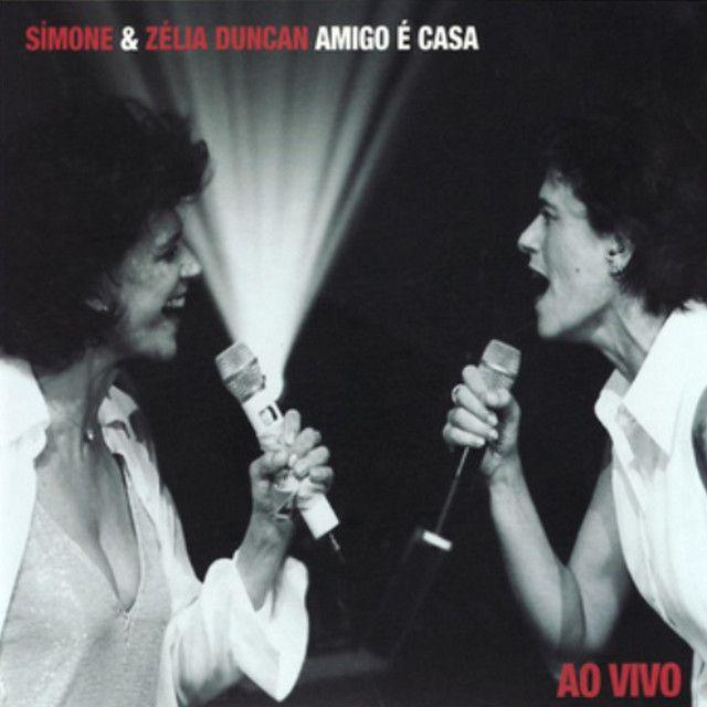 Album cover of "Amigo É Casa (part. Simone)" by Zélia Duncan