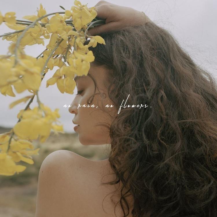 Portada de Álbum "No Rain, No Flowers", de Sabrina Claudio