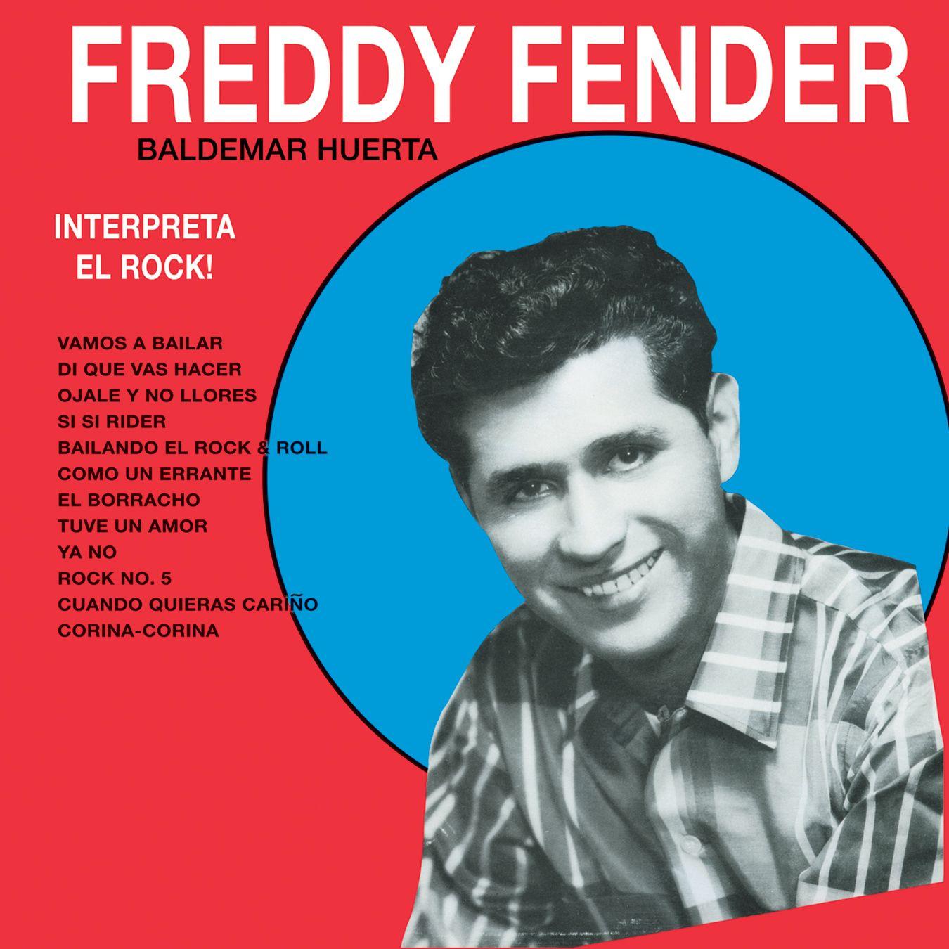 Capa do álbum "Interpreta El Rock", de Freddy Fender