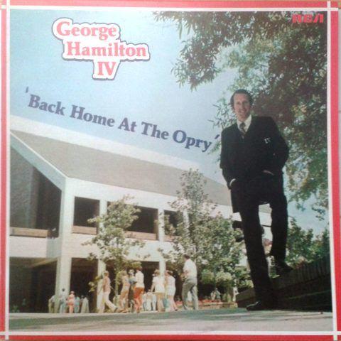 Portada de Álbum "Back Home At The Opry", de George Hamilton IV