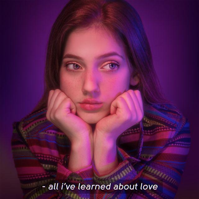 Capa do Single/EP "All I've Learned About Love", de Tabatha!