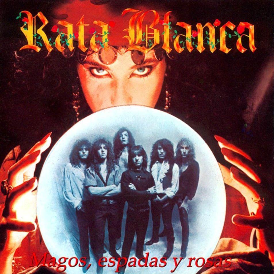 Portada de Álbum "Magos, Espadas y Rosas", de Rata Blanca