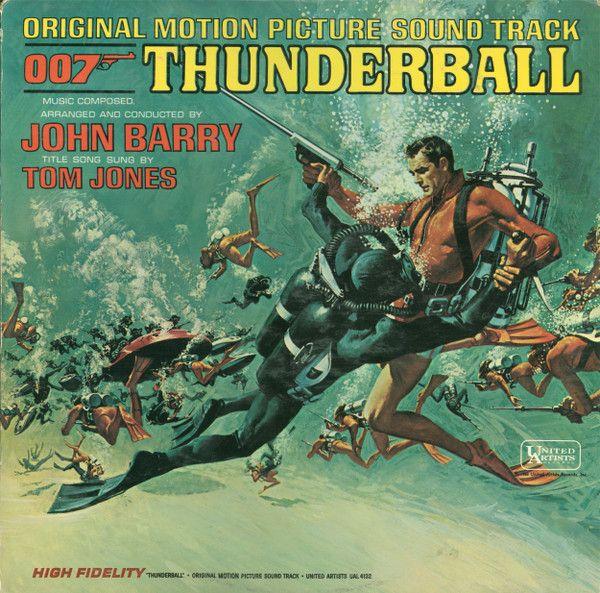 Portada del álbum "Thunderball", de John Barry