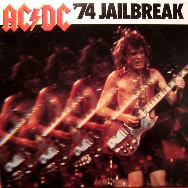Portada de Sencillo/EP "'74 Jailbreak", de AC/DC