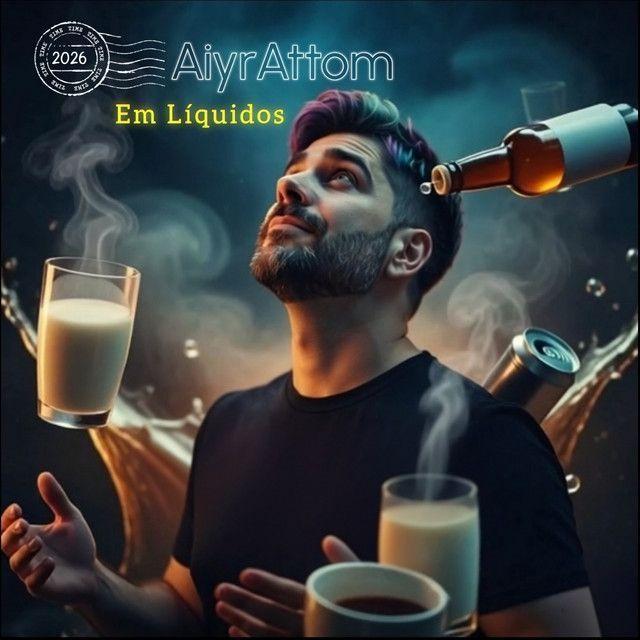 Capa do Álbum "Em Líquidos", de AiyrAttom